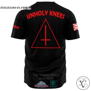Unholly Knees Pit Crew Baseball Jersey
