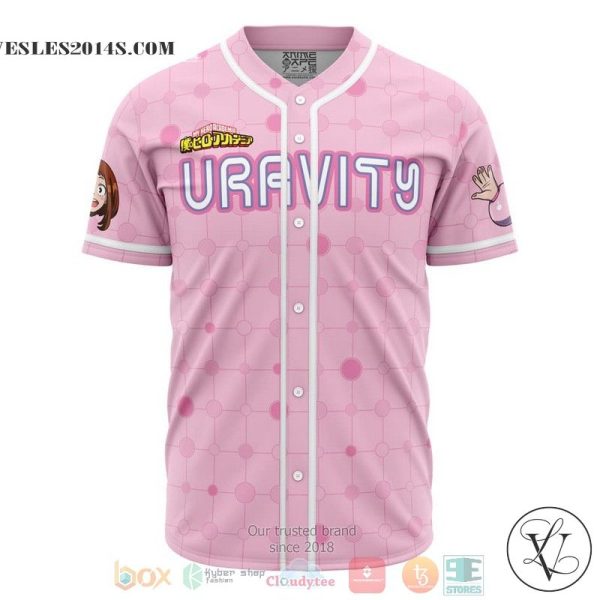 Uraraka Ochako My Hero Academia Baseball Jersey