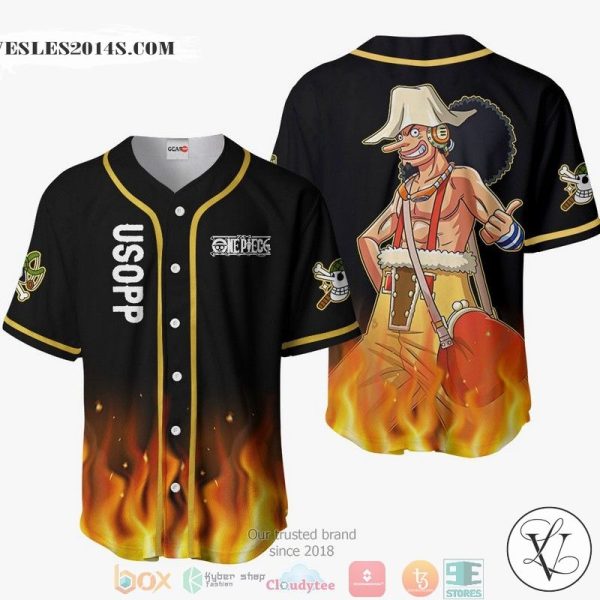 Usopp One Piece Baseball Jersey Shirt