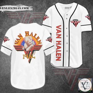 Van Halen 1984 Album Baseball Jersey Shirt