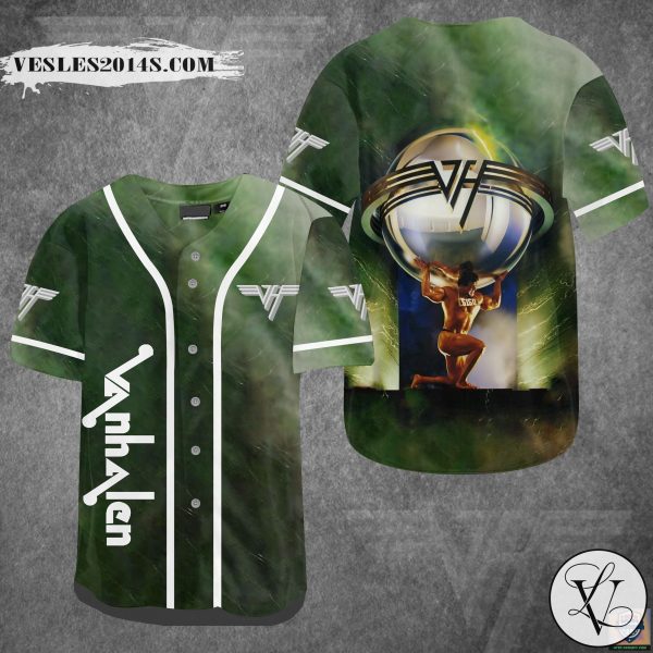 Van Halen C5150 Baseball Jersey Shirt