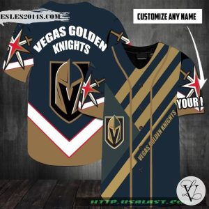 Vegas Golden Knights Personalized Baseball Jersey Shirt