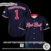 Verstappen Red Bull 1 Black Baseball Jersey