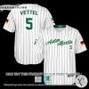 Vettel Aston Martin 5 Baseball Jersey