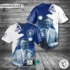 Vin Scully Blue White Baseball Jersey