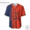 Virginia Cavaliers Baseball Jersey Half Style – NCAA