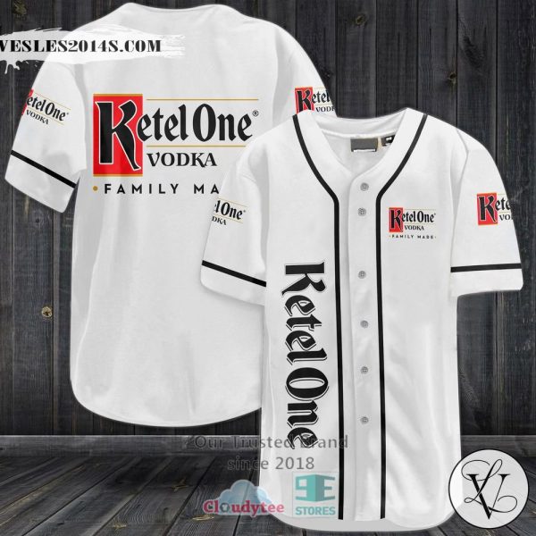 Vodka Ketel One Family Made Baseball Jersey Shirt