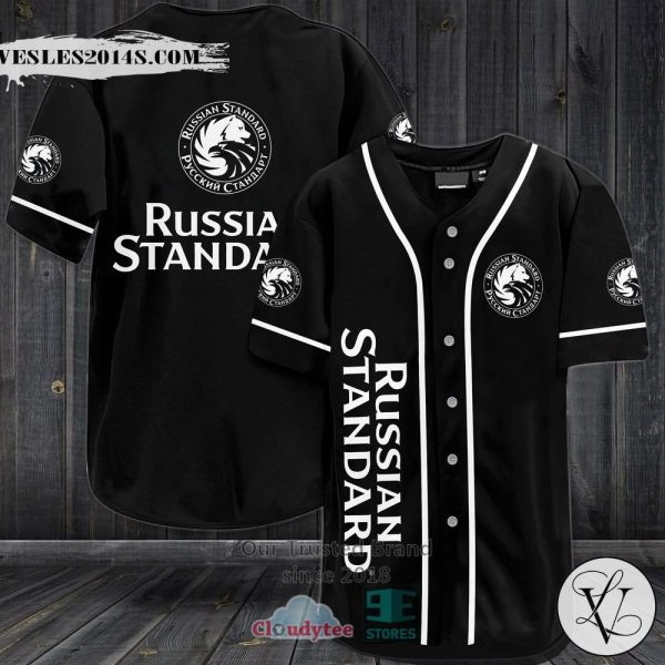 Vodka Russian Standard Baseball Jersey Shirt