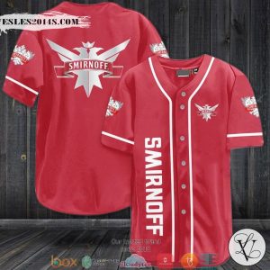 Vodka Smirnoff Red Baseball Jersey