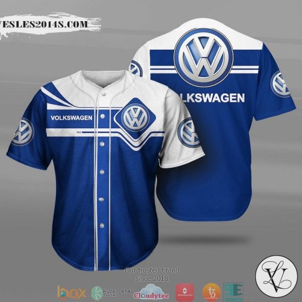 Volkswagen Car Motor Baseball Jersey