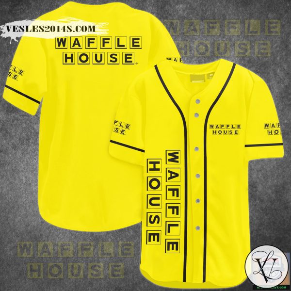 Waffle House Baseball Jersey Shirt