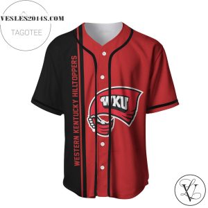 Western Kentucky Hilltoppers Baseball Jersey Half Style – NCAA