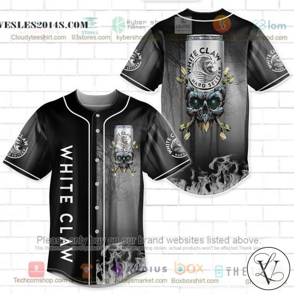White Claw skull head Baseball Jersey