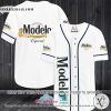 White Modelo Negra Baseball Jersey