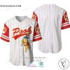 Winnie The Pooh Playing Baseball Jersey Shirt
