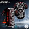 Wolf La Main De Gloire Viking Tattoo Custom Baseball Jersey