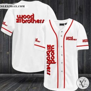 Wood 21 brothers racing NASCAR baseball jersey
