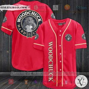 Woodchuck logo red Baseball Jersey
