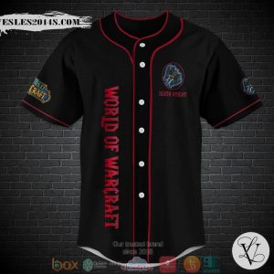 World Of Warcraft Death Knight Baseball Jersey