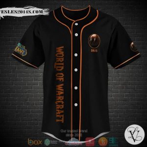World Of Warcraft Druid Baseball Jersey