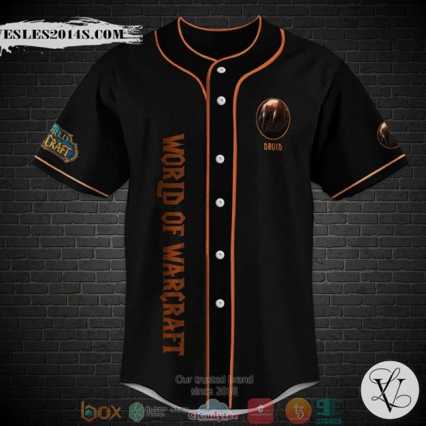 World Of Warcraft Druid Baseball Jersey