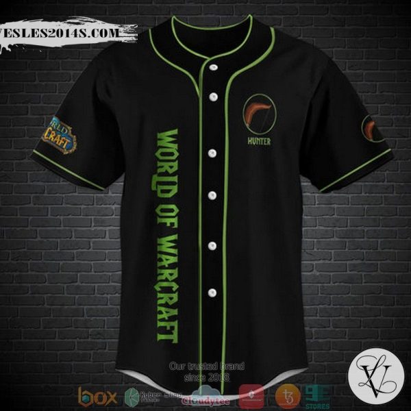 World Of Warcraft Hunter Class Baseball Jersey