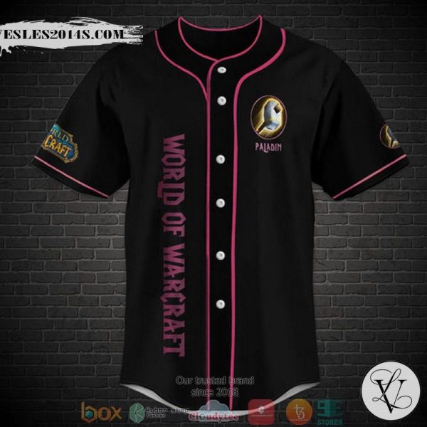 World Of Warcraft Paladin Class Baseball Jersey