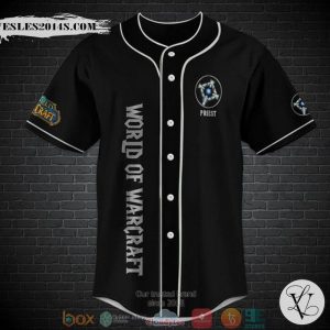 World Of Warcraft Priest Class Baseball Jersey