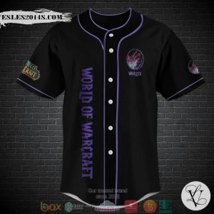 World Of Warcraft Warlock Baseball Jersey