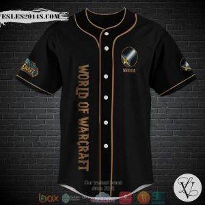 World Of Warcraft Warrior Baseball Jersey