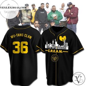 Wu-tang Clan Baseball Jersey 3d All Over Printed