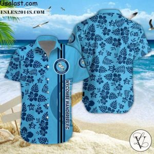 Wycombe Wanderers F.C Tropical Flower 3D T-Shirt