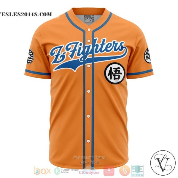 Z Fighters Goku Dragon Ball Z Baseball Jersey